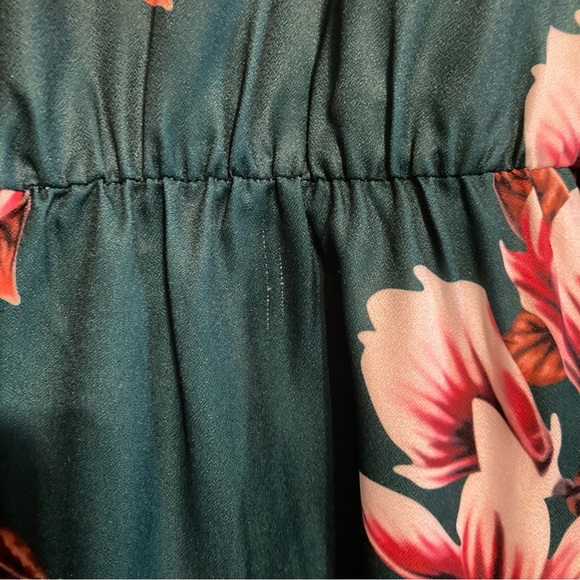 Emory Rose plus floral print lantern sleeve dress - Picture 7 of 8